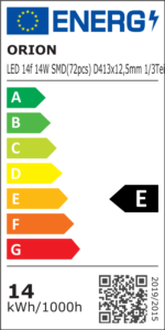 Placă de circuit imprimat 14f 14W SMD (72 bucăți) 2700/3000/4000K 1800lm ORION - imagine 2