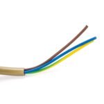 Cablu Spiralat pentru Suspensie, PVC, 3x0,75 mm², 45cm, Subtire, Finisaj Auriu, Orion - imagine 3