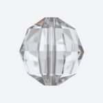 Pandantiv candelabru cristal, perla cristal Swarovski, 10mm, transaprent ORION