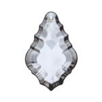 Pandantiv Candelabru cristal sticla presata, transparenta 50x29mm ORION