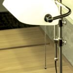 Lanț de tragere, Material metal Argintiu, lungime 160 mm, lățime 3 mm Sferă Ø 8 mm ORION - imagine 2