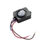 Detector de mișcare pentru instalare încastrată, negru, LM100W/LED50W Rază de acțiune: 10 metri, unghi de detecție: 150° iluminare 3 secunde până la 3 minute ORION - imagine 4