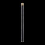 Pandantiv Candelabru tijă de sticlă, 1 capăt, 150mm, transparent ORION - imagine 2