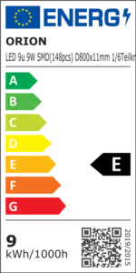 Placă cu circuite imprimate 9u 9W SMD (148 bucăți) 2700/3000/4000K 1300lm ORION - imagine 2