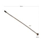 Lanț de tragere, Material metal patinat, lungime 160 mm, lățime 3 mm Sferă Ø 8 mm ORION - imagine 4