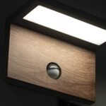 Detector de mișcare pentru instalare încastrată, negru, LM100W/LED50W Rază de acțiune: 10 metri, unghi de detecție: 150° iluminare 3 secunde până la 3 minute ORION - imagine 2
