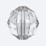 Pandantiv candelabru cristal, perla cristal Swarovski, 14mm, transaprent ORION