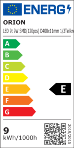 Placă cu circuite imprimate 9t 9W SMD (120 bucăți) 2700/3000/4000K 1300lm ORION - imagine 2