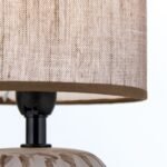 Veioză Pinia, Maro, E14 40W, 27.5cm, H275mm, Orion - imagine 5