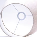 Abajur Material Textil, pentru Soclu E27, Inaltime 200mm, Diametru Baza 300mm, Diametru Varf 210mm, Bej ORION - imagine 2