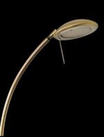 Lampa de Podea Soldat STL 12-992/1 MS R7s 1x100W Baza Reglabila Metal Auriu cu Brat incovoiat Telescopic cu Variator de Picior pe fir Pretabil Canapea Living ORION - imagine 6
