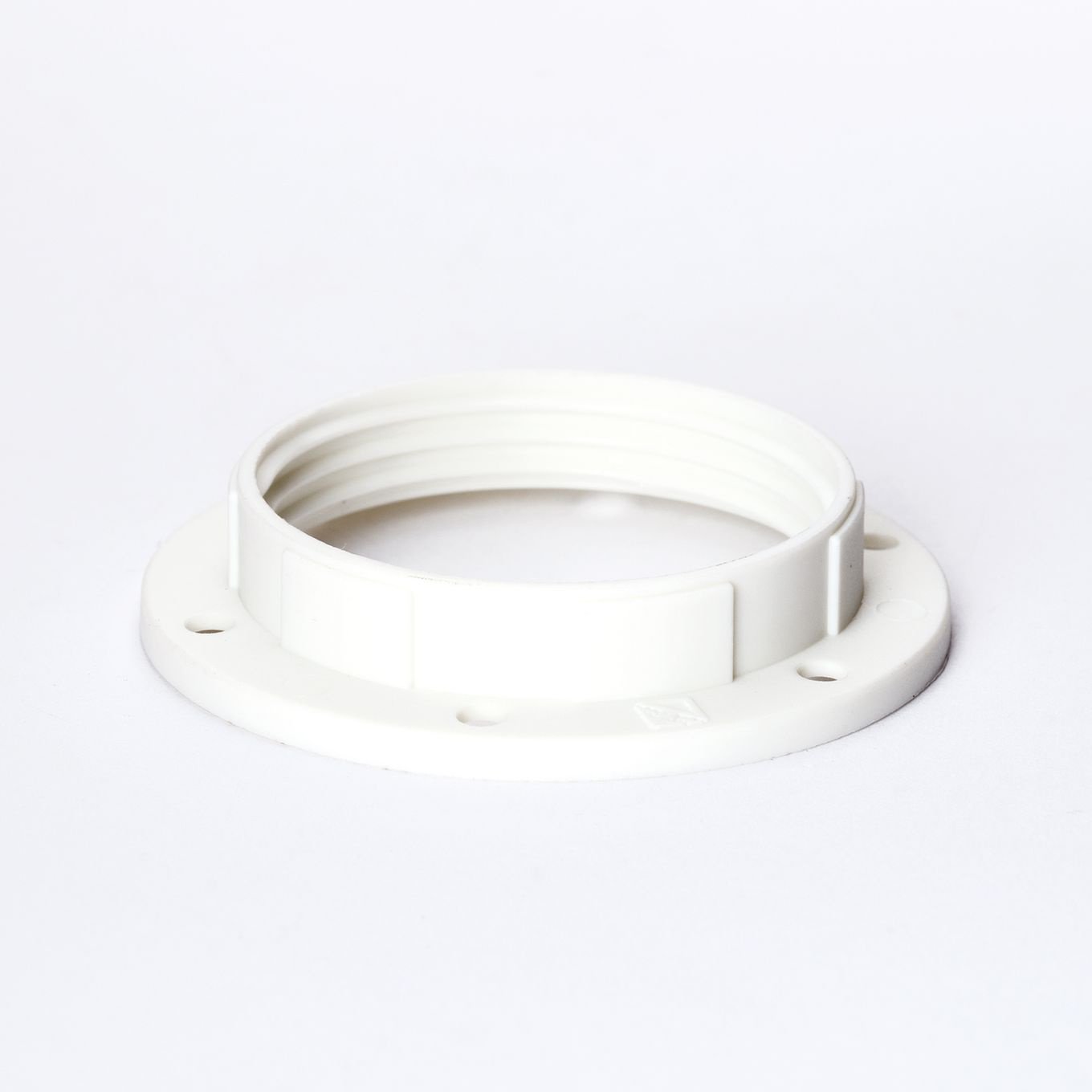 b1668e29-0e1d-4786-8f8e-a6456b4bcac9 Piulita Soclu E27, Alb, Diamtru 57 mm, Inaltimea 12mm, PVC ORION - imagine 1