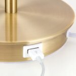 Veioză Ludwig, Alama antic, E27 40W, 50cm, H500mm, Orion - imagine 5