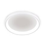 Lampa de Tavan LED VENUS, Baza soclu Aluminiu, Alb, Abajur policarbon opal, LED 50W/2750lm/3000K, Diametru 61cm ORION - imagine 2