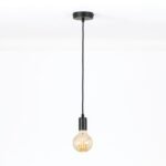 Pendul Aufh, Negru-textil, 100cm, H1000mm, Orion - imagine 4