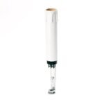Tub Soclu E14 Lumanare fara Picurare Alb, H120mm, ØExt 26mm, ØInt 24mm ORION - imagine 4