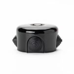 Cutie de Distributie Aparenta, Diametru 75mm, Inaltime 42mm, Ceramica Negru ORION - imagine 2