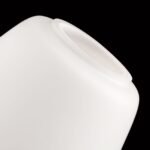 Abajur din Sticlă Groasa Opal, Diametrul 95-115mm, Înălţime 160mm, Finisaj Opal-mat, Orificiu 30mm ORION - imagine 5