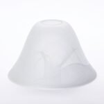 Abajur Conic din Sticlă Groasa Opal, Diametrul 170mm, Înălţime 105mm, Finisaj opal-mat , Orificiu 40mm ORION