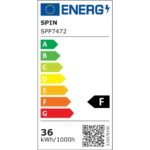 Panou LED 40W 6400K 95LM/W 595X595mm, Backlite, Homelight SOLENTIS - imagine 2