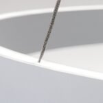Pendul LED KOLK, Baza din otel, Abajur din aluminiu cu banda LED, Alb, 40W/2500lm/3CCT Lumina calda-neutra-rece, Dimambil, Diametru 40cm, Inaltime 200cm IP20 ORION - imagine 5