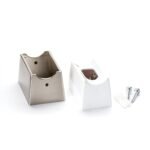 Dulie/Soclu Linestra Metal Satinat S14D 60W Lungime 70 mm, latime 47 mm, Inaltime 40 mm ORION - imagine 4