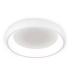 Lampa de Tavan LED VENUS, Baza soclu Aluminiu, Alb, Abajur policarbon opal, LED 30W/1650lm/3000K, Diametru 41cm ORION - imagine 2