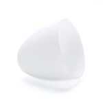 Abajur din Sticlă Groasa Opal, Diametrul 160mm, Înălţime 150mm, Finisaj Opal-mat, Orificiu 42mm ORION - imagine 5