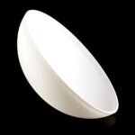 Abajur din Sticlă Groasa Opal, Diametrul 420mm, Înălţime 135mm, Finisaj Opal-mat, Orificiu 42mm ORION - imagine 3
