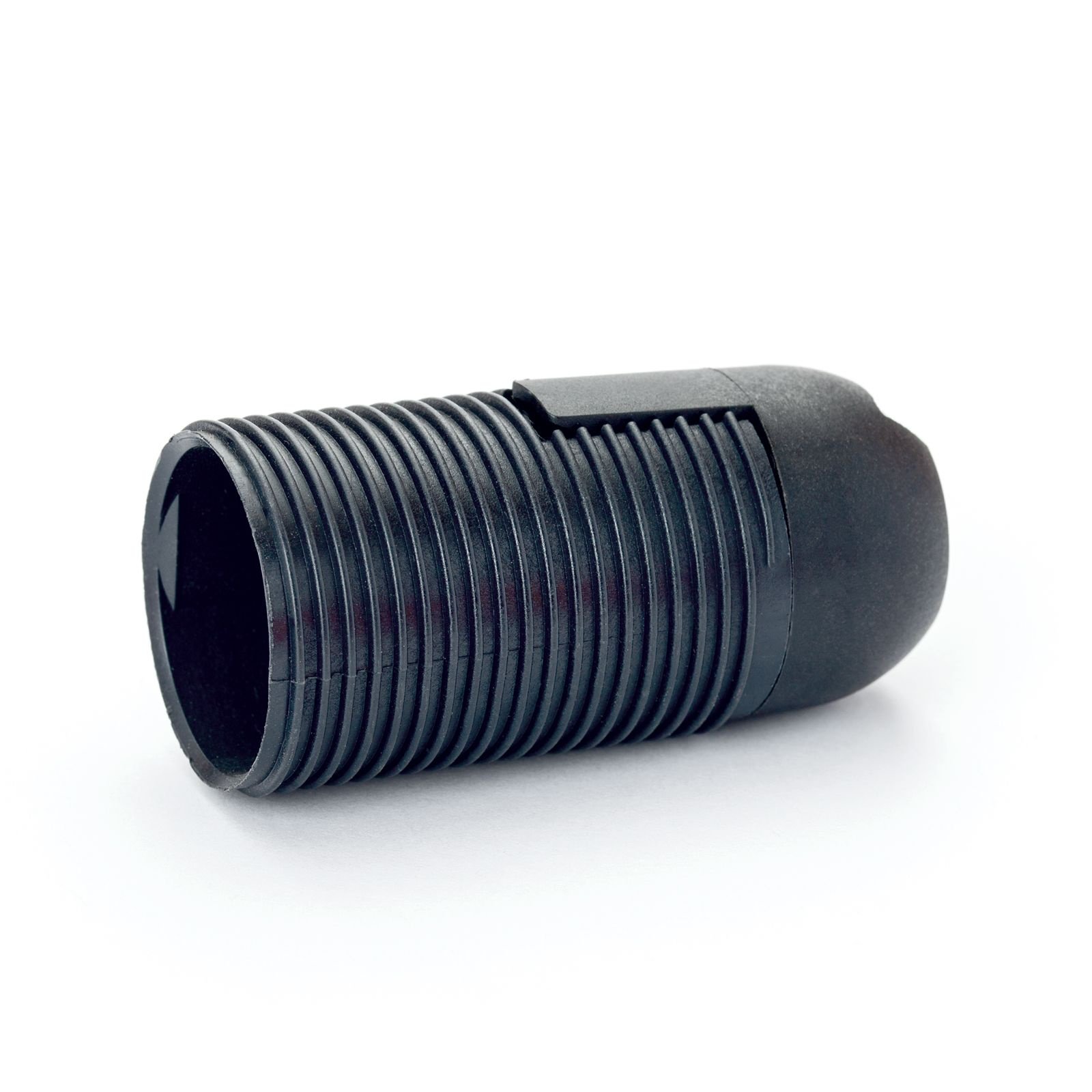 e62b3dc1-5965-4fac-859f-6514f27c47e8 Soclu E14 cu Click, Negru, Filet Interior M10x1, Filet Exterior 28mm, Inlatime 56mm, PVC ORION - imagine 1