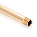 Tija Metalica Pentru Suspensie, filet 3/8" din Alama, Lungime 100mm, Diamtru 10mm, Culoare Auriu ORION