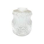 Abajur Oval Sticlă Groasa Clar-mat, Diametrul 120mm, Înălţime 150mm, Finisaj Clar-mat, Orificiu 40mm ORION - imagine 2