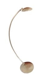 Lampa de Podea Soldat STL 12-992/1 SATIN R7s 1x100W Baza Reglabila Metal Chrom Satinat cu Brat incovoiat Telescopic cu Variator de Picior pe fir Pretabil Canapea Living ORION - imagine 3