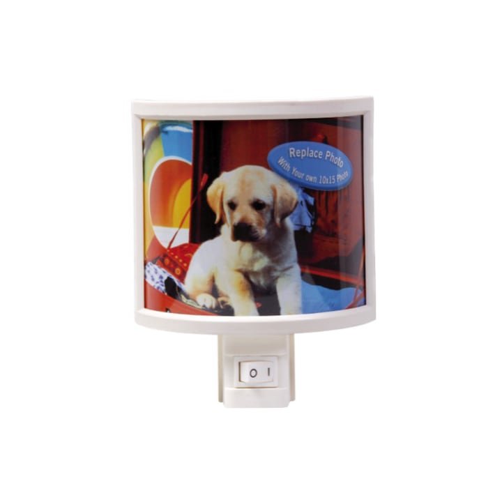 res_05352e4c31a112b60f5ac62b2eacd6fc Lampa Veghe pentru Priza E14 1x20W Corp Plastic Abajur cu cadru pentru Fotografie Magic Foto KLAUSEN - imagine 1
