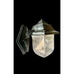 Aplica Perete Exterior AL 11-1020 GRUN KLAR E27 1x60W Felinar London Metal Negru Antichizat ORION - imagine 3