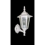Aplica Perete Exterior AL 11-1012 WIESS AUFW E27 1x60W Felinar stil London Metal Alb ORION - imagine 2