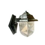 Aplica Perete Exterior AL 11-1020 GRUN KLAR E27 1x60W Felinar London Metal Negru Antichizat ORION