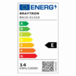 Corp de Iluminat Aparent Neon BN10-01410 14W LED 1550 Lm 4000K Compact Alb BRAYTRON - imagine 2