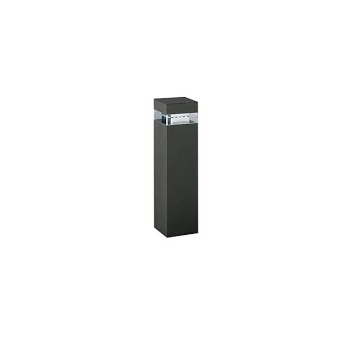 res_c137ba874c06f446725a036543d192f2 Stalp Gradina LED MILAZZO din Metal Negru Inaltime 400mm MASSIVE - imagine 1