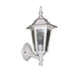 Aplica Perete Exterior AL 11-1012 WIESS AUFW E27 1x60W Felinar stil London Metal Alb ORION