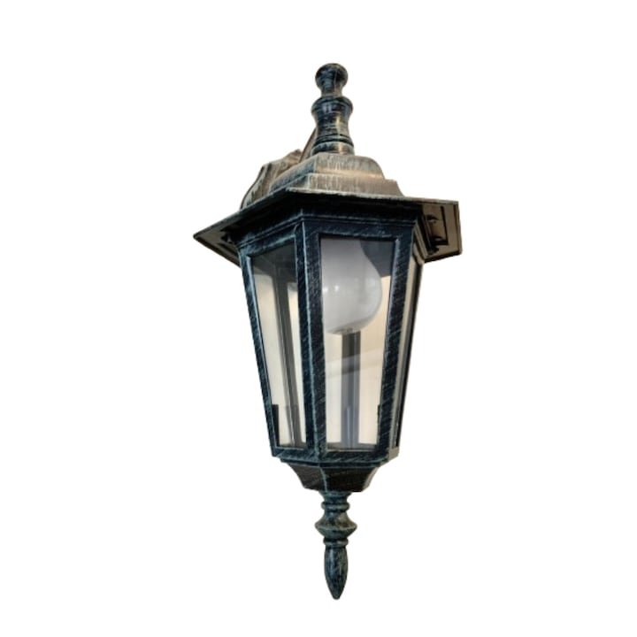 res_fa0645ed20379c75ce5c1a52a1760de7 Aplica Perete Exterior AL 11-1012 GRUN ABW E27 1x60W Felinar stil London Metal Negru Antichizat ORION - imagine 1
