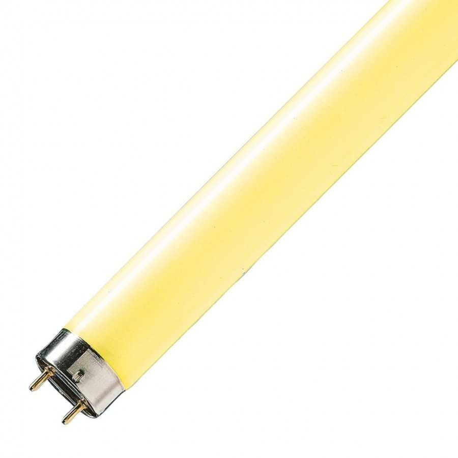 tub-neon-fluorescent-tl-d-colored-18w16-yellow Tub Neon Galben 18W Fluorescent 600mm, Lohuis - imagine 1