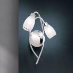 Aplica moderna CARLA crom cu 2 brate Delicate WA 2-1149/2 Chrom, 2 x G9 max 28 W,ORION - imagine 3