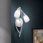 Aplica moderna CARLA crom cu 2 brate Delicate WA 2-1149/2 Chrom, 2 x G9 max 28 W,ORION