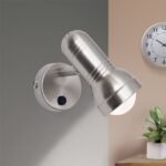 Aplica Perete/Oglinda WILHELM STR 10-296/1 SATIN E27 1x60W R63 Spot Mobil Cadru Metal Satin Abajur Metal Satin ORION