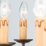 Candelabru Clasic FLAMISCH LU 1283/8 Patina, Alama Masiva Patinata, E14 8x40W, Stilluster , ORION - imagine 6