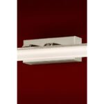 Aplica moderna LEDINA, Perete/Oglinda Brat Metal Chrom 750mm cu banda LED si Abajur Matt IP54 surse LED incluse, lumina calda 3000 K, 15 W, 1350 lm ORION - imagine 5