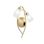 Aplica moderna CARLA aurie cu 2 brate Delicate WA 2-1149/2 MS, 2 x G9 max 28 W,Orion Lighting Austria - imagine 2