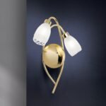 Aplica moderna CARLA aurie cu 2 brate Delicate WA 2-1149/2 MS, 2 x G9 max 28 W,Orion Lighting Austria - imagine 6
