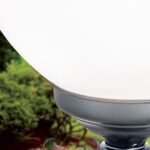 Lampadar pentru exterior REIKA,  E27 1x60W aluminiu finisaj negru inaltime 44cm IP43 ORION - imagine 6